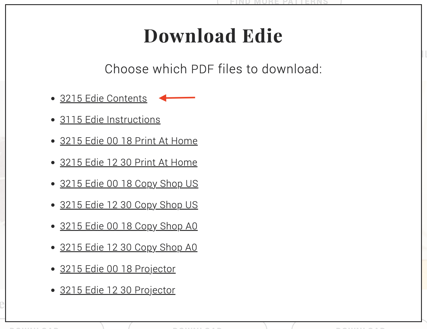 How to download and print PDF patterns – Colette HQ